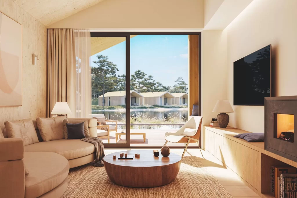 Westlake Resort Living room view