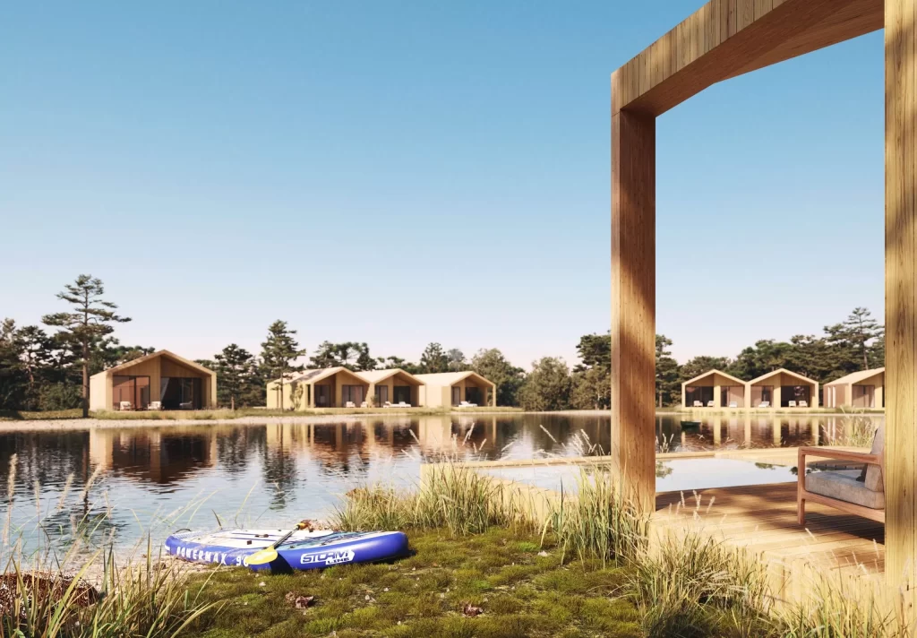 Lake house padel board